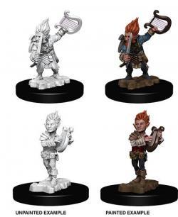 Pathfinder Deep Cuts Unpainted Minis — Male Gnome Bard