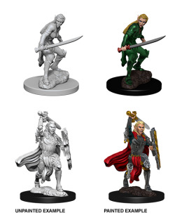 D&D Nolzurs Marvelous Unpainted Minis: Female Elf Fighter