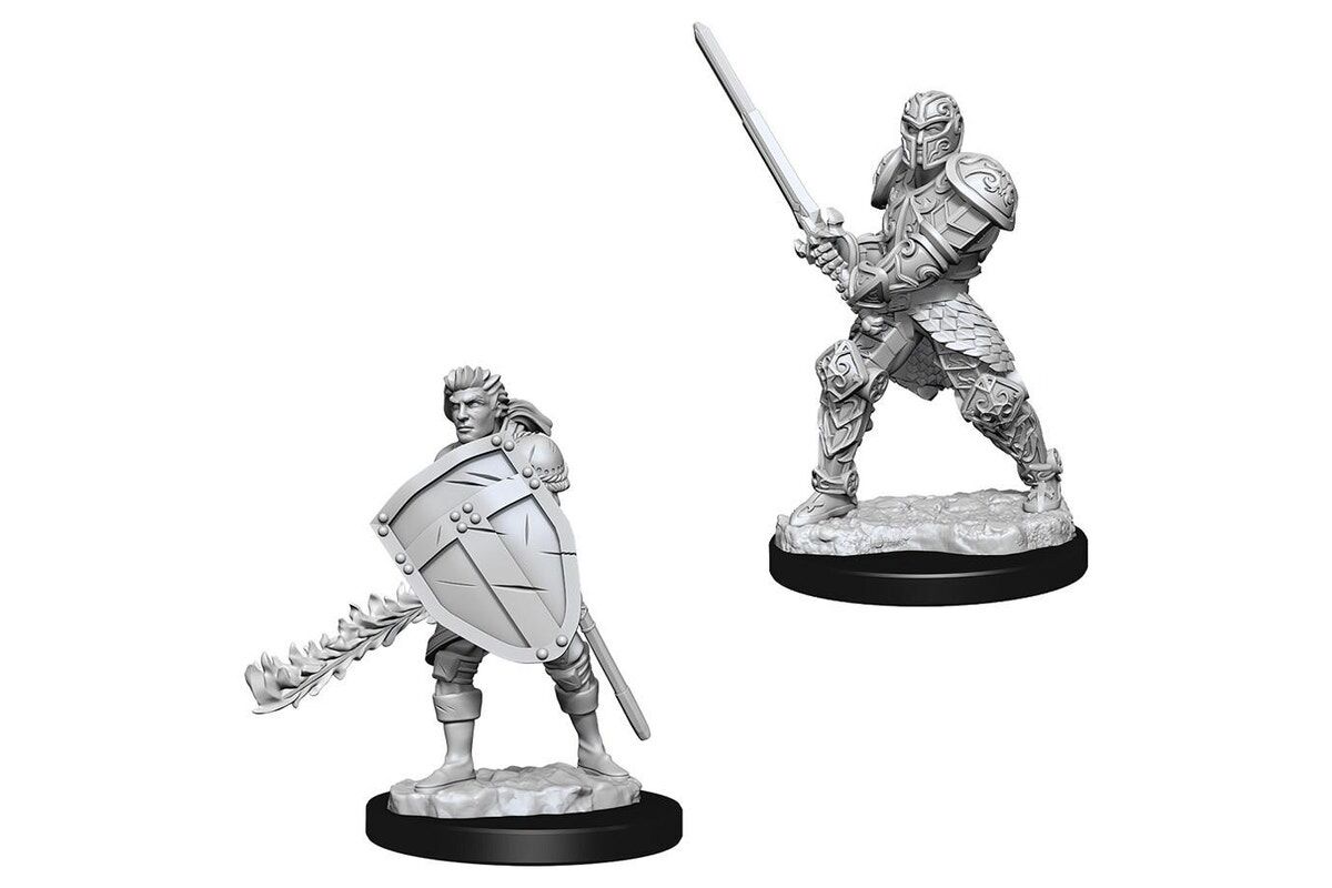 D&D Nolzurs Marvelous Unpainted Miniatures: Male Human Fighter