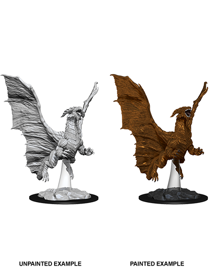 D&D Nolzurs Marvelous Unpainted Miniatures: Young Copper Dragon