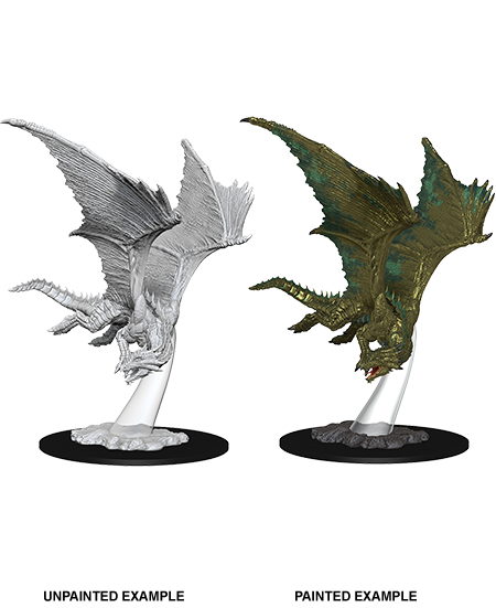D&D Nolzurs Marvelous Unpainted Miniatures: Young Bronze Dragon