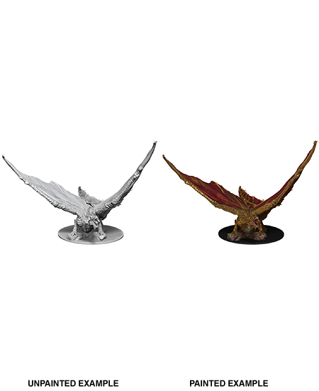 D&D Nolzurs Marvelous Unpainted Miniatures: Young Brass Dragon