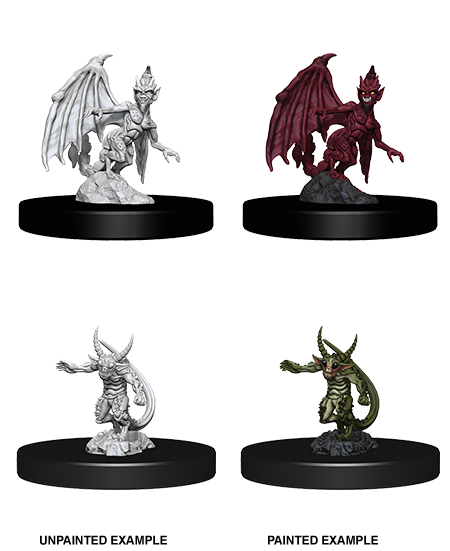 D&D Nolzurs Marvelous Unpainted Miniatures: Imp & Quasit