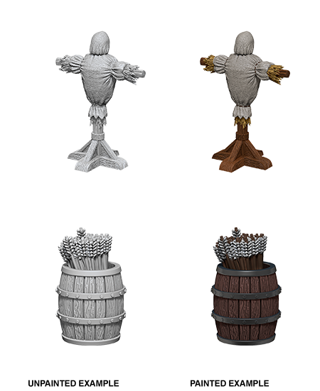 WizKids Deep Cuts Unpainted Miniatures: Archery Range