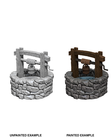 WizKids Deep Cuts Unpainted Miniatures: Well