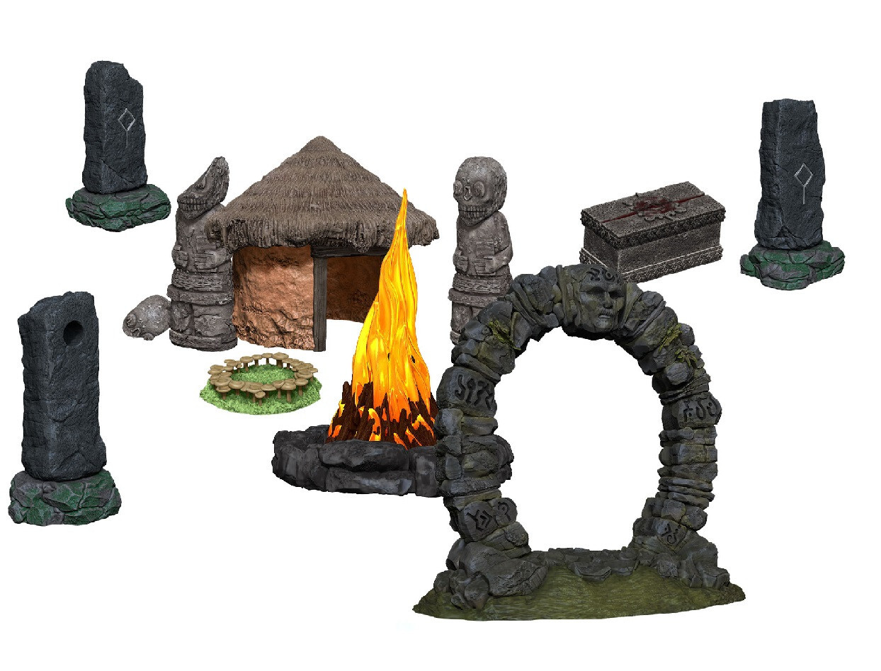 WizKids 4D Settings: Jungle Shrine