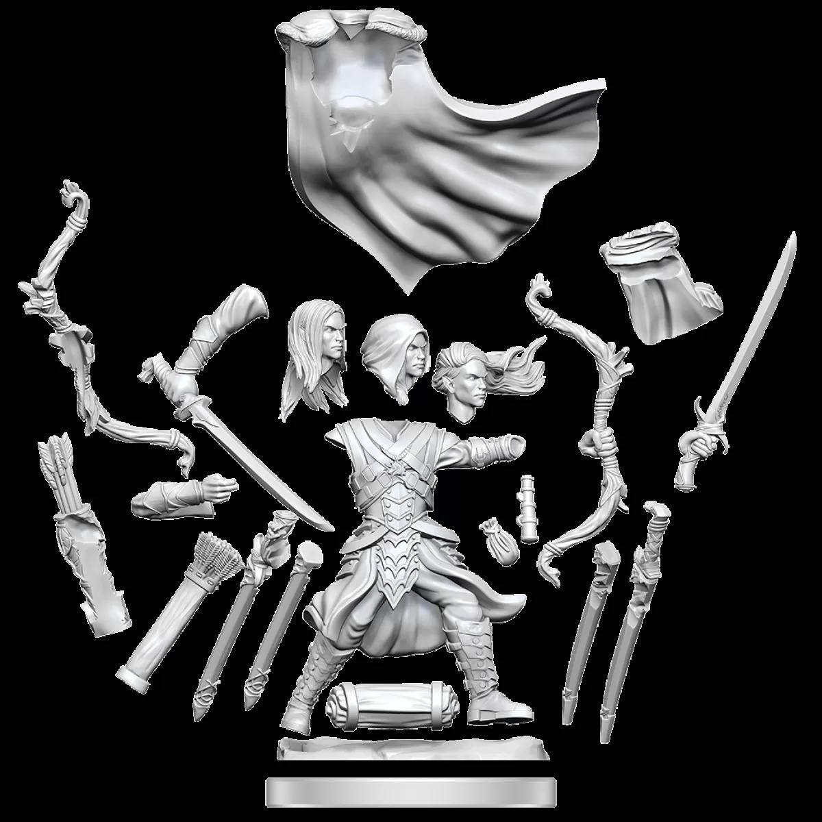 Dungeons & Dragons Frameworks: Elf Ranger, Male (1)