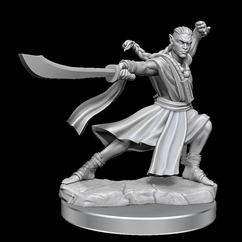 Dungeons & Dragons Frameworks: Elf Monk, Male (1)