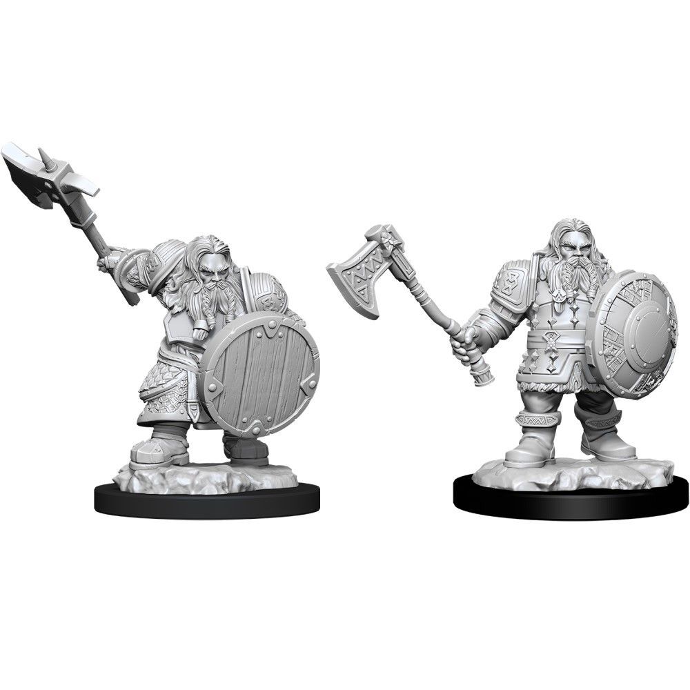 D&D Nolzurs Marvelous Unpainted Minis: Male Dwarf Fighter