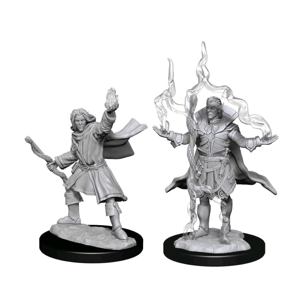 D&D Nolzurs Marvelous Unpainted Miniatures Elf Sorcerer Male