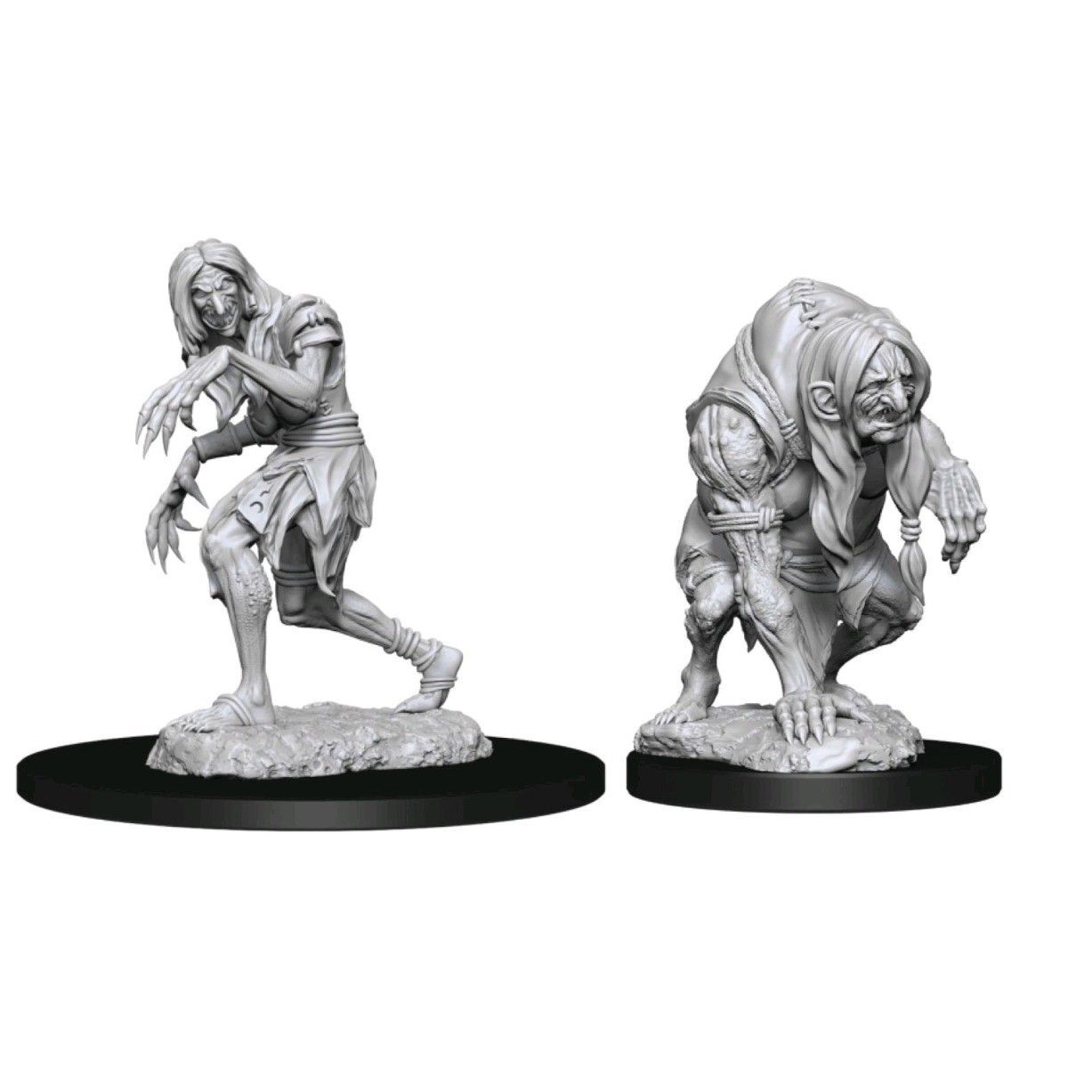 D&D Nolzurs Marvelous Unpainted Miniatures Annis Hag & Green Hag (L)