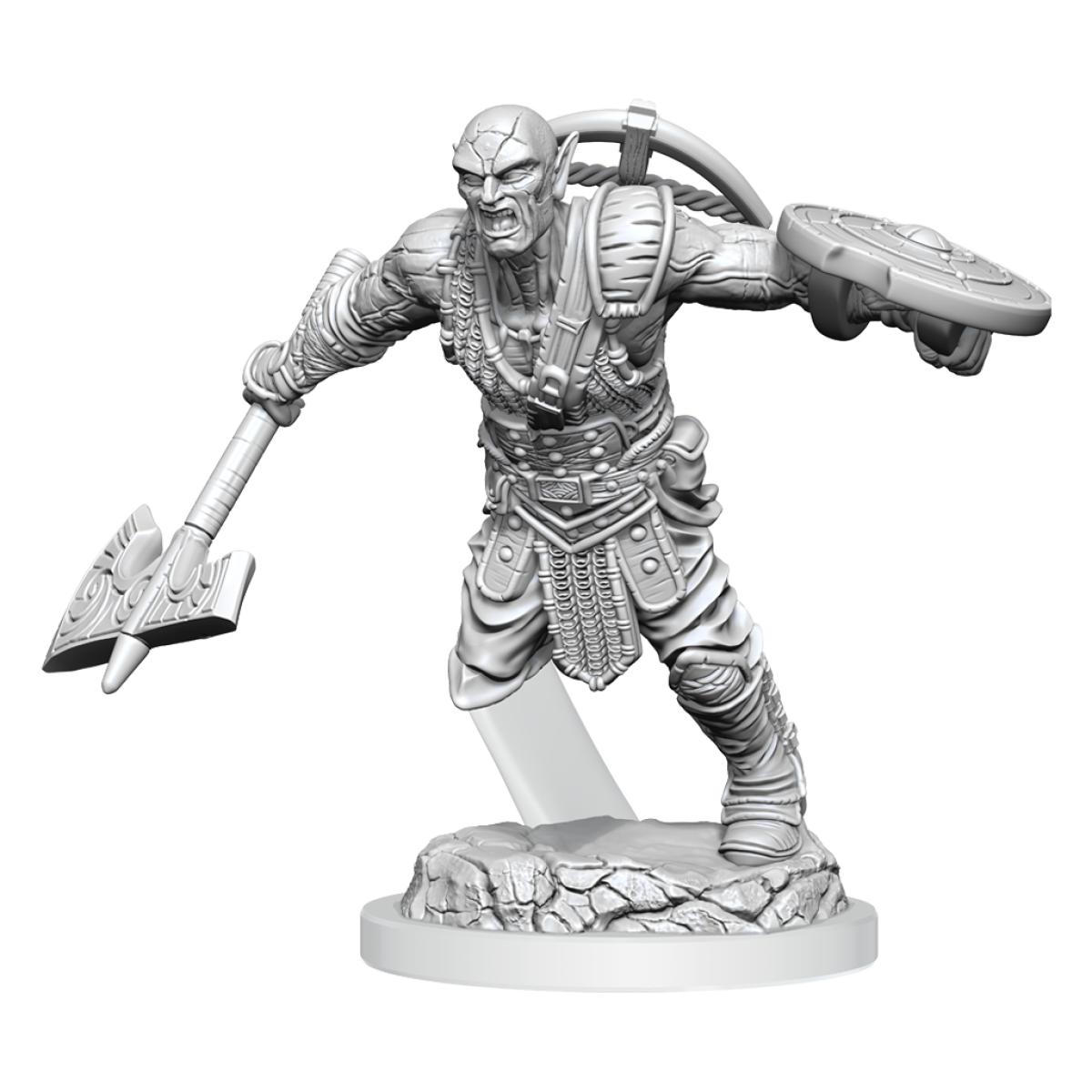 D&D Nolzurs Marvelous Unpainted Minis: Earth Genasi Fighter