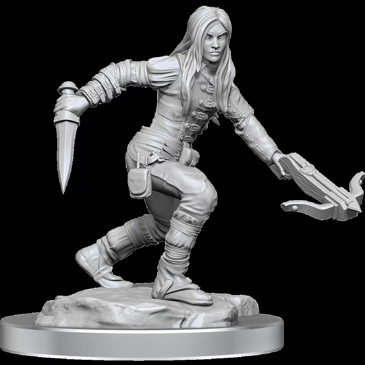 D&D Nolzurs Marvelous Unpainted Minis: Half-Elf Rogue Female
