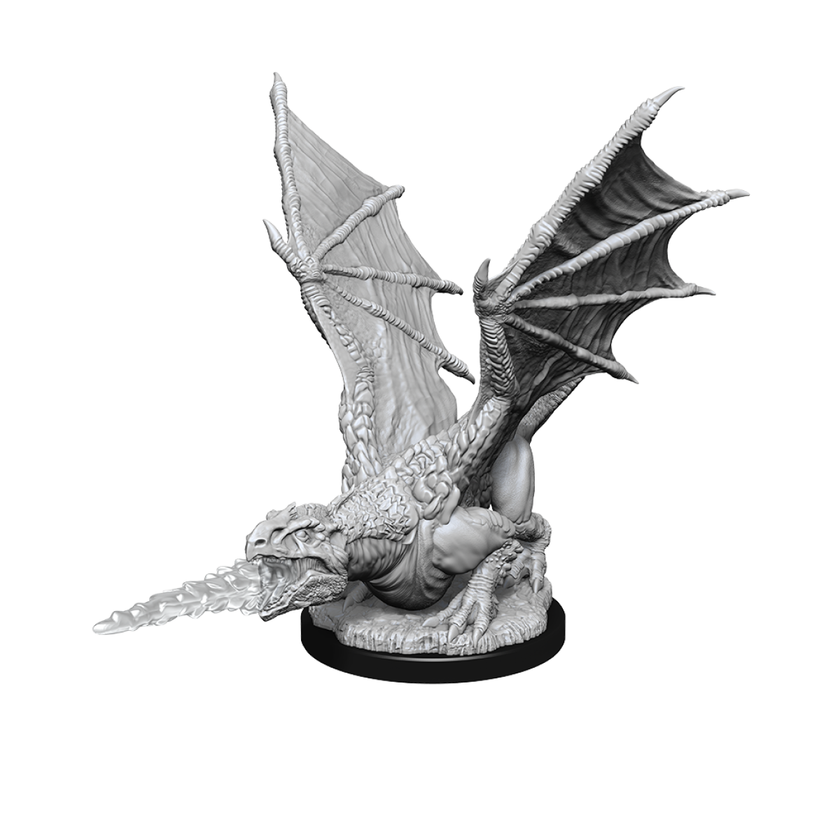 D&D Nolzurs Marvelous Unpainted Minis: White Dragon Wyrmling