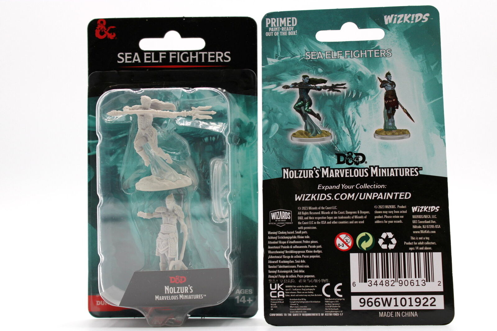 D&D Nolzurs Marvelous Unpainted Minis: Sea Elf Fighters