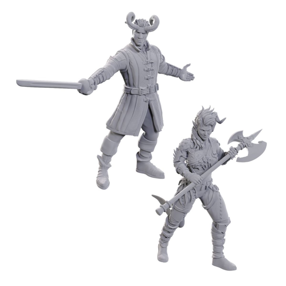 D&D Nolzurs Marvelous Unpainted Minis: Special Edition – Baldur's Gate 3: Wyll & Karlach