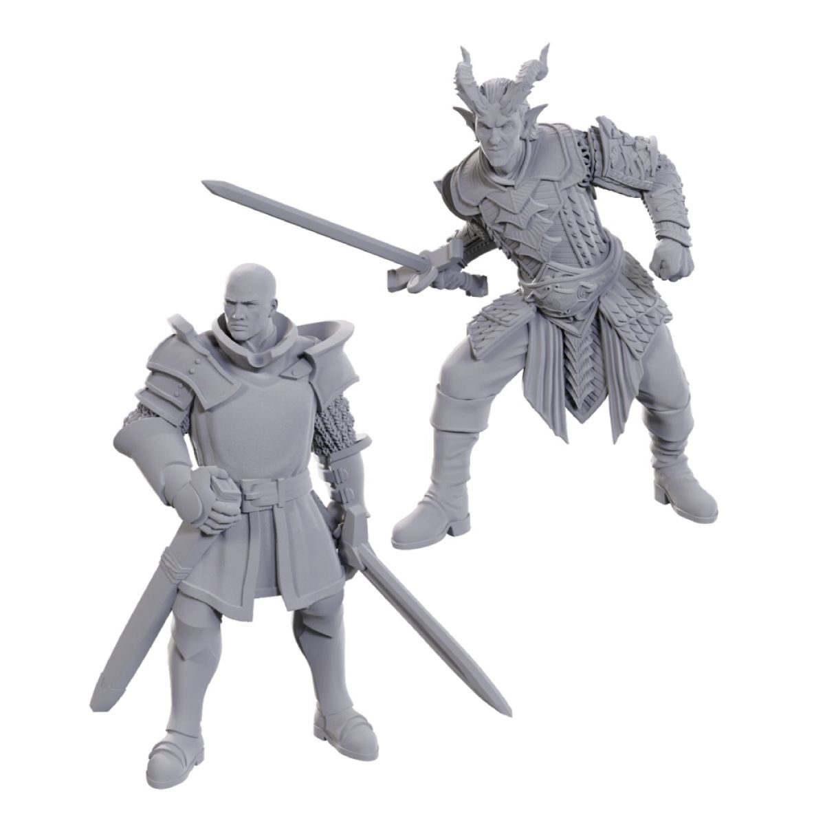 D&D Nolzurs Marvelous Unpainted Minis: Special Edition – Baldur's Gate 3: Ulder Ravengard & Zevlor