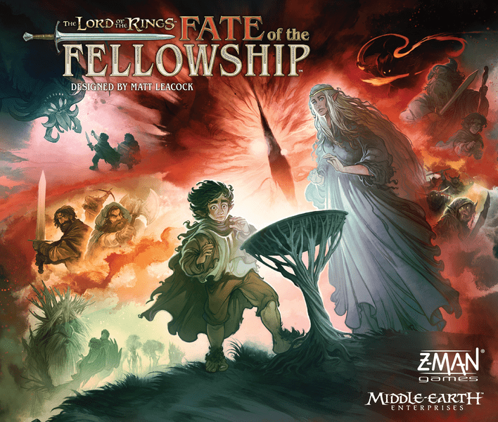 The Lord of the Rings Fate of the Fellowship - A Pandemic System Game