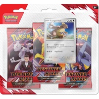 Pokemon TCG: Scarlet & Violet Destined Rivals Three Booster Blister