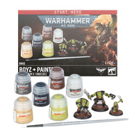 60-05 Warhammer 40000: Ork Boyz + Paints