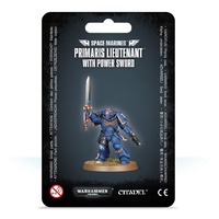 48-84 Space Marine Primaris Lieutenant With Power Sword