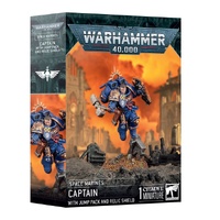 48-102 Space Marines: Captain With Jump Pack & Relic Shield