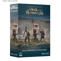 30-101 Middle Earth Strategy Battle Game: Hill Tribesmen Commanders