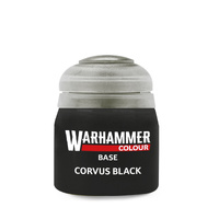 21-44 Warhammer Colour Base: Corvus Black