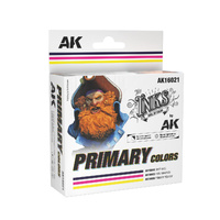 Ak-Interactive: Inks: Primary Colours - Ink Set