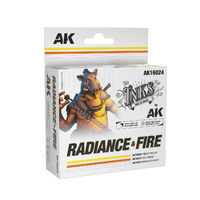 Ak-Interactive: Inks: Radiance And Fire - Ink Set