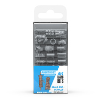 AK Basing Bits: Seals And Scrolls (46 Pieces)