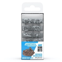 Basing Bits - Bones Remains (12 Pieces)