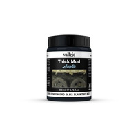 Diorama Effects Black Thick Mud 200ml