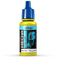 Mecha Colour Yellow Fluorescent 17ml Acrylic Paint