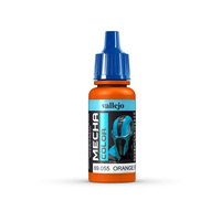 Mecha Colour Orange Fluorescent 17ml Acrylic Paint