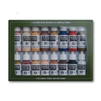 Model Colour - Face & Skin Tones 16 Colour Set