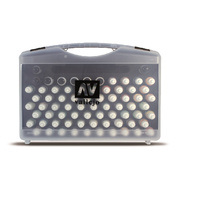 Model Colour set 72 Basic colours + Brushes Plastic Case Set