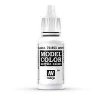 Model Colour White Glaze 17 ml