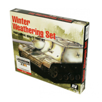 Model Colour Winter Weathering Set + Instructions Box Set