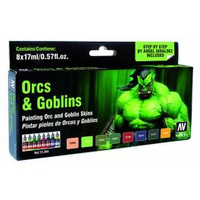 Game Colour Orcs & Goblins 8 Colour Set Green Package