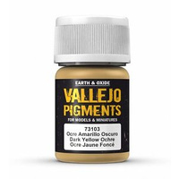 Pigments Dark Yellow Ochre 30 ml