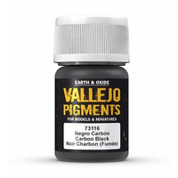 Pigments Carbon Black (Smoke Black) 30ml