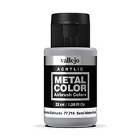 Metal Colour Semi Matte Aluminium 32ml