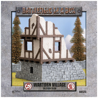 Battlefield in a Box: Wartorn Village - Medium Ruin
