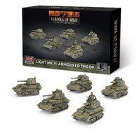 Flames of War: British: Vickers Light Mk VI Troop