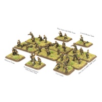 Flames of War: British: Rifle Platoon (Far East) (x36 figures)