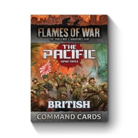 Flames of War: The Pacific: British, Australian & Indian MW Command Card Pack (x57 Cards)