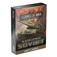 Flames of War: Bagration Soviet Unit Cards