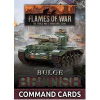 Flames of War: Bulge: British Command Cards