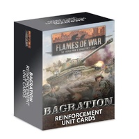 Flames of War: Bagration - Reinforcement Unit Cards (95 Cards) - Limited Edition